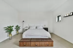 Betonvloer slaapkamer